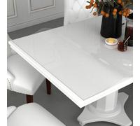 vidaXL Table Protector - Transparent PVC Protective Film - 180x90 cm - Scratch-Resistant, Water and Oil-Proof for Easy Cleaning - Ideal for Home and Office Use
