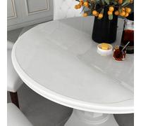 Vidaxl Table Protector Transparent Ã? 90 Cm 2 Mm Pvc, Clear