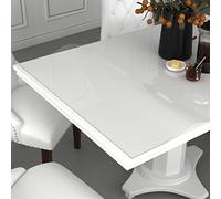 vidaXL Table Protector - Transparent PVC Protective Film - 180x90 cm - Scratch-Resistant, Water and Oil-Proof for Easy Cleaning - Ideal for Home and Office Use