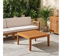 vidaXL Table Solid Acacia Wood Natural 60 x 60 x 30 cm