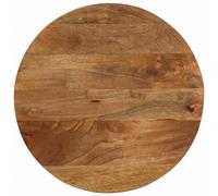 vidaXL Table Top Ø 40x3.8 cm Round Solid Wood Mango