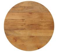 vidaXL Table Top Ø 70x2.5 cm Round Solid Wood Mango