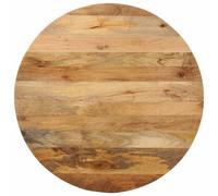 vidaXL Table Top Ø 90x3.8 cm Round Solid Wood Mango