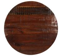 vidaXL Table Top Ø 90x3.8 cm Round Solid Wood Reclaimed