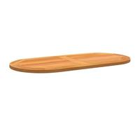 vidaXL Table Top 100 x 50 x 2.2 cm Oval Solid Acacia