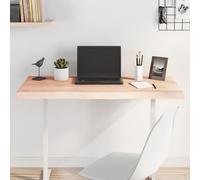 vidaXL Table Top 100x40x4 cm Untreated Solid Wood Oak Live Edge
