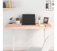 (natural, 100 x 50 x 4 cm) vidaXL Table Top Wooden Desk Top Dining Table Top Untreated Solid Wood Oak