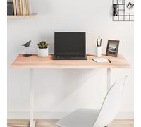 vidaXL Table Top 100x50x2 cm Untreated Solid Wood Oak Live Edge