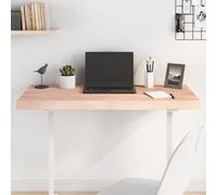 Vidaxl Table Top 100X60X(2-6) Cm Untreated Solid Wood Oak, Brown