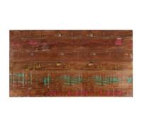 vidaXL Table Top 100x60x1.5 cm Rectangular Solid Wood Reclaimed