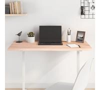 vidaXL Table Top 100x60x2 cm Untreated Solid Wood Oak