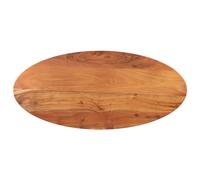 vidaXL Table Top 110x50x3.8 cm Oval Solid Wood Acacia
