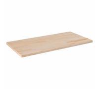 vidaXL Table Top 110x60x2.5 cm Solid Wood Pine Rectangular