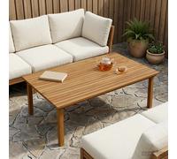 VidaXL Table Top 120 X 70 X 3.5 Cm Rectangular Solid Teak Wood Natural