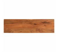 vidaXL Table Top 120x30x3.8 cm Rectangular Solid Wood Acacia