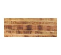 vidaXL Table Top 140x50x3.8 cm Rectangular Solid Wood Rough Mango