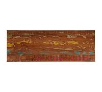 vidaXL Dining Table Top Rectangular Reclaimed Solid Wood 140x60x2.5 cm Multicolour