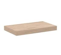 vidaXL Table Top 140x60x4 cm Solid Wood Oak Oval,wooden, side table top