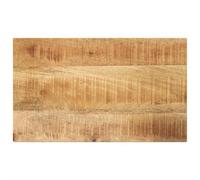 vidaXL Table Top 40x20x3.8 cm Rectangular Solid Wood Rough Mango