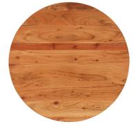 vidaXL Table Top Ø70x2.5 cm Round Solid Wood Acacia