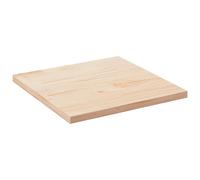 vidaXL Table Top 70x70x2.5 cm Solid Wood Pine Square