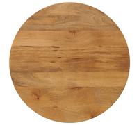 vidaXL Table Top Ø 80x3.8 cm Round Solid Wood Mango