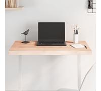 vidaXL Table Top 80x40x(2-4) cm Untreated Solid Wood Live Edge