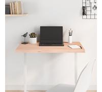 Vidaxl Table Top 80X50X(2-4) Cm Untreated Solid Wood Oak, Brown