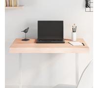 vidaXL Table Top 80x50x(2-6) cm Untreated Solid Wood Live Edge NEW