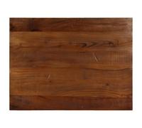 vidaXL Table Top 80x60x2.5 cm Rectangular Solid Wood Reclaimed