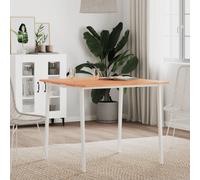vidaXL Table Top 80x80x1.5 cm Square Solid Wood Beech