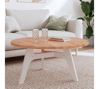 vidaXL Table Top Ø90x2.5 cm Round Solid Wood Beech