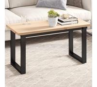 vidaXL Table Top 90x40x2.5 cm Rectangular Solid Wood Pine