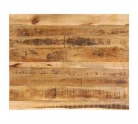 vidaXL Table Top Replacement Dining Table Top Live Edge Solid Wood Rough Mango