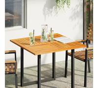 vidaXL Table Top 90x90x2.2 cm Square Solid Wood Acacia