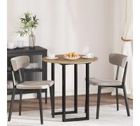 Table Top Engineered Wood Round Outdoor Furniture Modern Garden Terrace vidaXL