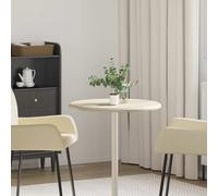 vidaXL Marble Table Top Cream 60cm - Dining/Coffee/Garden Round Replacement Accessory