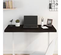 (dark grey, 100 x 50 x 6 cm) vidaXL Table Top Wooden Desk Top Dining Table Top Untreated Solid Wood Oak
