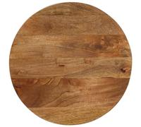 vidaXL Table Top, Dining Table Top for Home, Replacement Board for Side Table Dinner, Wooden Furniture Top, Round Solid Wood Mango