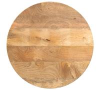 vidaXL Table Top Ø 50x3.8 cm Round Solid Wood Mango