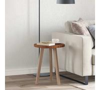 vidaXL Table Top Light Brown Ø 40 x 2.5 cm Solid Oak Wood
