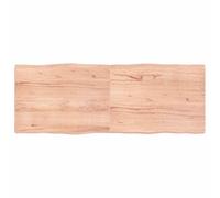 Table Top Wooden Desk Top for Table Treated Solid Wood Oak Live Edge vidaXL