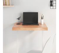 (light brown, 60 x 40 x 6 cm) vidaXL Table Top Wooden Desk Top Dining Table Top Untreated Solid Wood Oak