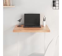 vidaXL Table Top Light Brown 60x50x(2-4) cm Treated Solid Wood Oak NEW