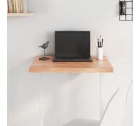 (light brown, 60 x 60 x 4 cm) vidaXL Table Top Wooden Desk Top Dining Table Top Untreated Solid Wood Oak