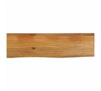 vidaXL Table Top Live Edge 110x40x3.8 cm Solid Wood Mango