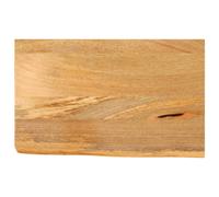 vidaXL Table Top Live Edge Replacement Board Dining Table Top Solid Wood Mango