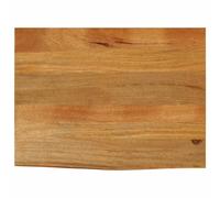 vidaXL Table Top Live Edge 70x60x3.8 cm Solid Wood Mango