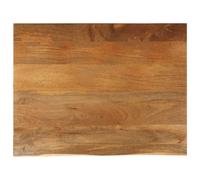 vidaXL Table Top Live Edge Replacement Board Dining Table Top Solid Wood Mango