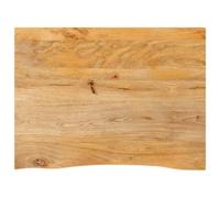 vidaXL Table Top Live Edge Replacement Board Dining Table Top Solid Wood Mango
